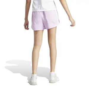 Pantalones cortos tejidos de cintura alta para mujer adidas Pacer 3 Stripes image-2