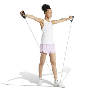 Pantalones cortos tejidos de cintura alta para mujer adidas Pacer 3 Stripes image-1