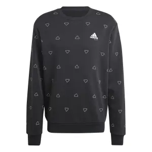 Felpa con scollo rotondo adidas Seasonal Essentials Monogram Graphic image-0