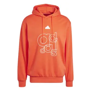 Bluza z kapturem adidas Graphic Print Fleece image-0