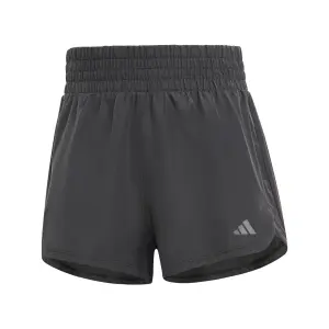 Pantaloni corti in tessuto a vita alta per donna adidas Pacer 3-Stripes image-1