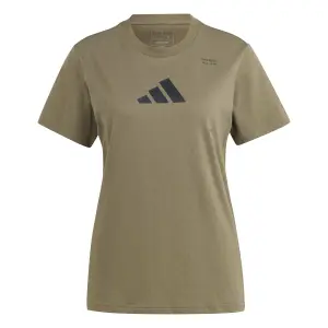 Dames-T-shirt adidas Graphique Aeroready All-Gym Category image-0