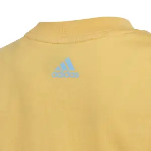 Conjunto de t-shirt e calções para crianças adidas Essentials Logo image-5