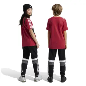 Calças de jogging para criança adidas Tiberio Colorblock 3-Stripes image-3