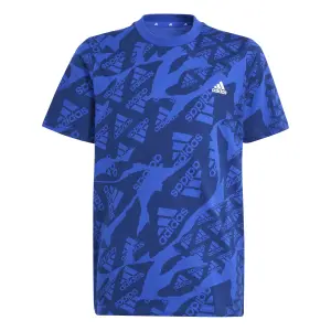 Camiseta estampada infantil adidas Essentials image-0