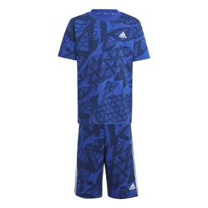 Camiseta estampada infantil adidas Essentials image-1