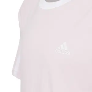 T-shirt solta do namorado para rapariga adidas Essentials 3-Stripes image-4