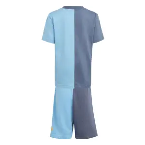 Set T-shirt e pantaloncini per bambini Adidas Essentials Colorblock image-3