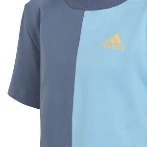 Set T-shirt e pantaloncini per bambini Adidas Essentials Colorblock image-6