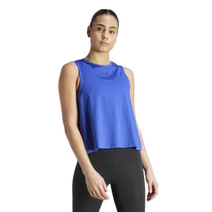 Camiseta de tirantes para mujer adidas Studio image-1