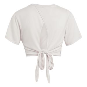 T-shirt da donna Adidas Studio Wrapped image-4