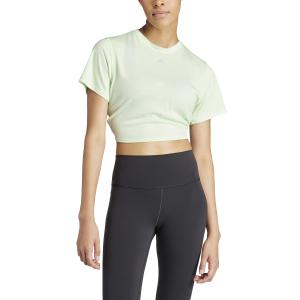 Maglietta da donna adidas Studio Wrapped image-1