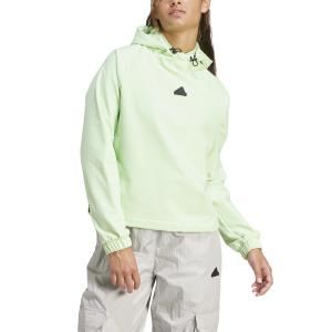 Camisola com capuz para mulher com cordão elástico adidas City Escape image-3