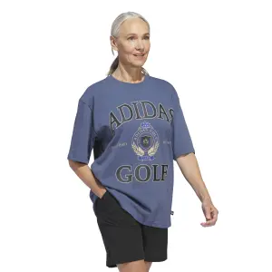 Maglietta donna boyfriend adidas Go-To Crest Graphic image-1