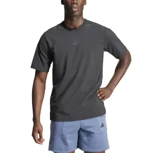 Tränings-T-shirt med rund halsringning adidas image-3