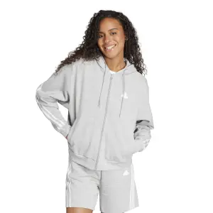 Felpa con cappuccio da donna Adidas Future Icons 3 Stripes image-1