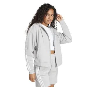 Felpa con cappuccio da donna Adidas Future Icons 3 Stripes image-4