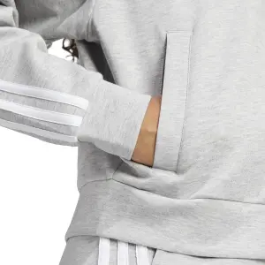 Felpa con cappuccio da donna Adidas Future Icons 3 Stripes image-6