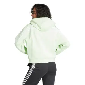 Damska bluza z kapturem zapinana na zamek adidas Future Icons 3 Stripes image-4