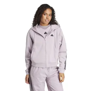 Kapuzenjacke für Damen adidas Future Icons 3 Stripes image-1