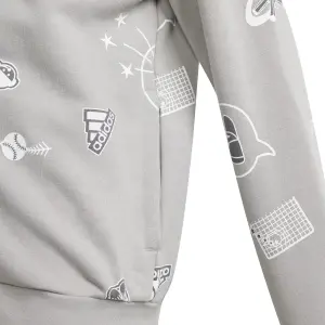 Felpa con cappuccio per bambini Adidas Brand Love image-2