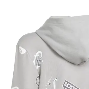 Felpa con cappuccio per bambini Adidas Brand Love image-3