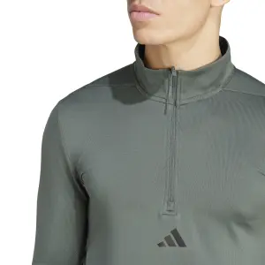 Bluza treningowa z zamkiem błyskawicznym 1/4 adidas Workout image-5