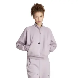 Sweatshirt med 1/4 lynlås til kvinder adidas Z.N.E. image-2