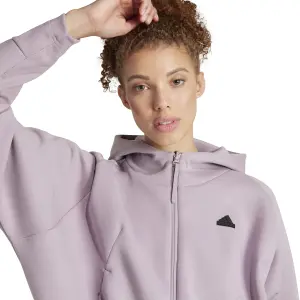 Sudadera con capucha y cremallera para mujer adidas Z.N.E. image-5
