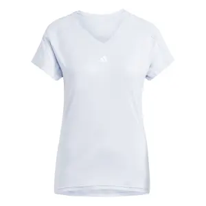 Camiseta cuello pico mujer adidas Aeroready Train Essentials Minimal Branding image-0