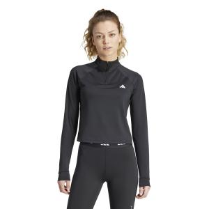 1/4-Zip-Trainingsoberteil, Damen adidas Essentials Minimal Branding image-1