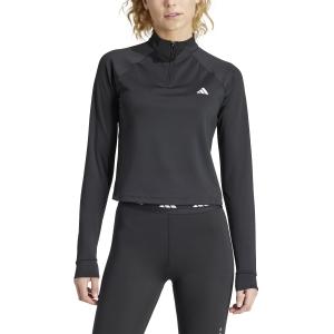 1/4-Zip-Trainingsoberteil, Damen adidas Essentials Minimal Branding image-2