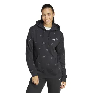 Sweatshirt med huva för kvinnor adidas Essentials Monogram Graphic image-2