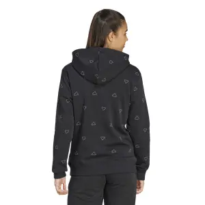 Sweatshirt med huva för kvinnor adidas Essentials Monogram Graphic image-4
