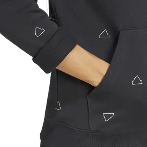 Sweatshirt med huva för kvinnor adidas Essentials Monogram Graphic image-5
