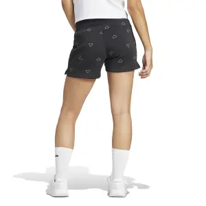 Pantalón corto mujer adidas Essentials Monogram Graphic Fleece image-3