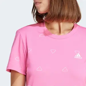 Camiseta slim-fit de mujer adidas Essentials Monogram Graphic image-4
