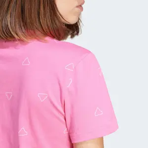 Camiseta slim-fit de mujer adidas Essentials Monogram Graphic image-5