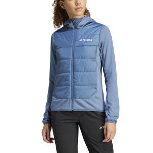 Chaqueta híbrida de senderismo con capucha y aislamiento para mujer adidas Multi Terrex image-1