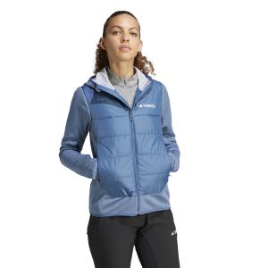 Chaqueta híbrida de senderismo con capucha y aislamiento para mujer adidas Multi Terrex image-4