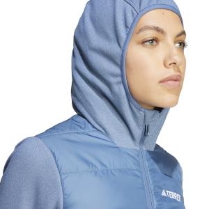 Chaqueta híbrida de senderismo con capucha y aislamiento para mujer adidas Multi Terrex image-6