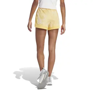 Calções de malha para mulher adidas Pacer Essentials AOP Flower Tie-Dye image-2