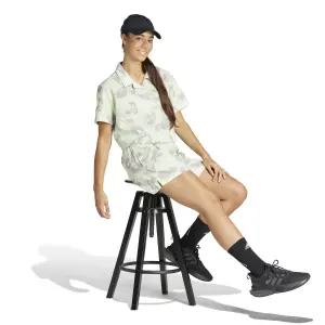 Camisa tejida de mujer adidas Floral Graphic image-1