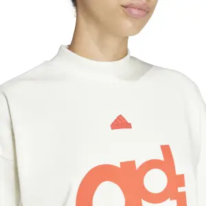 Sweatshirt, weit geschnitten, mit French-Terry-Print, Damen adidas image-5