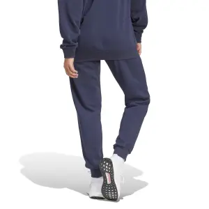Printed French terry jogging trousers for women adidas image-2