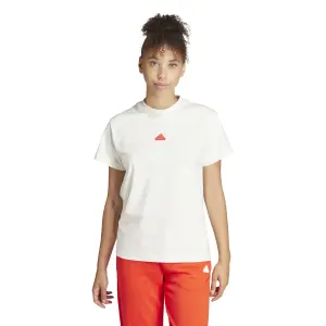Camiseta bordada de mujer adidas image-1