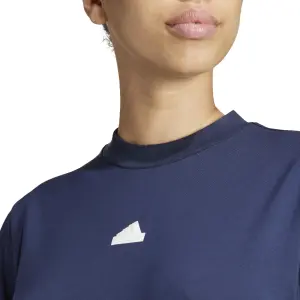 Camiseta bordada mujer adidas image-4