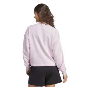 Sweatshirt ample imprimé french terry femme adidas image-4