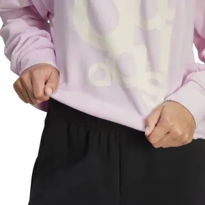 Sweatshirt ample imprimé french terry femme adidas image-6