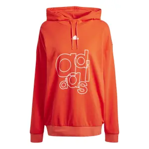 Sweatshirt mit Kapuze mit French-Terry-Print, Damen adidas image-0